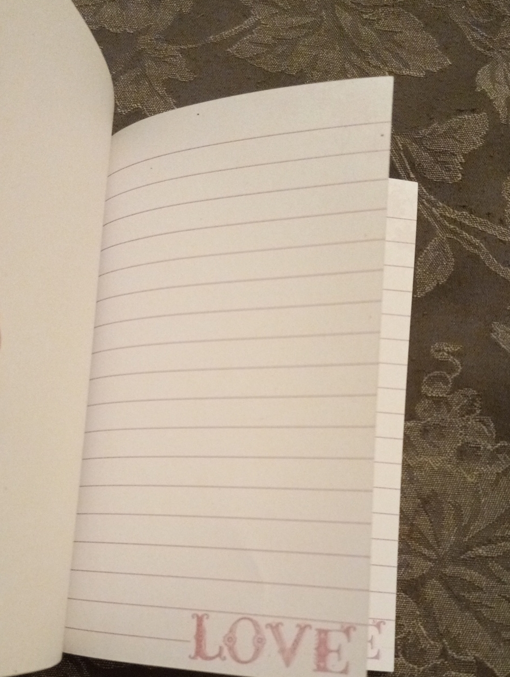 Colorful "LOVE" Floral Notebook - Picture 2 of 4